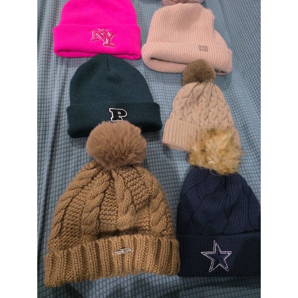 Lot Of 8 Hats Bundle Beanie Winter Hats